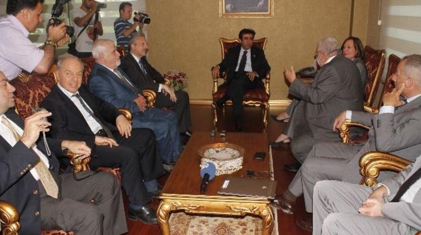 Vali G&uuml;zeloğlu L&uuml;ksemburg Ve Bel&ccedil;ika B&uuml;y&uuml;kel&ccedil;ilerini Ağırladı