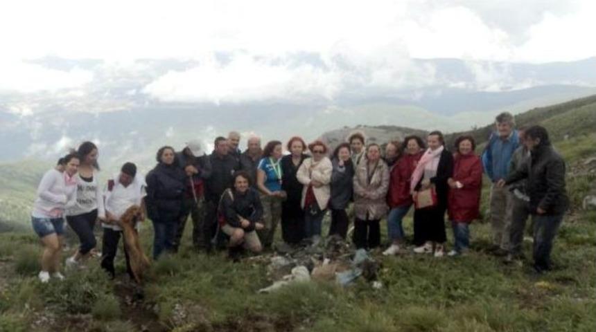 Kazdağı Milli Parkı’nda Çöp Bırakmadılar