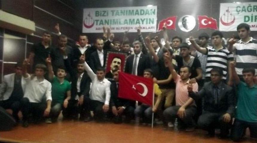 Adıyaman Alperen Ocakları Fetih Gecesi D&uuml;zenledi