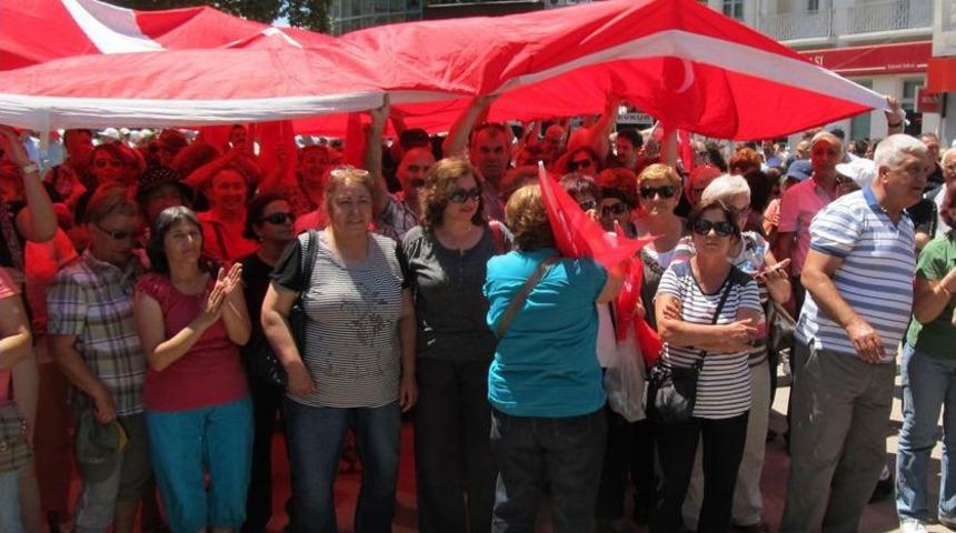 Edremit'te Gezi Parkı Eylemi