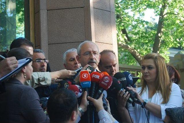 Kılıçdaroğlu, Cumhurbaşkanı Gül İle Görüştü (2) 2