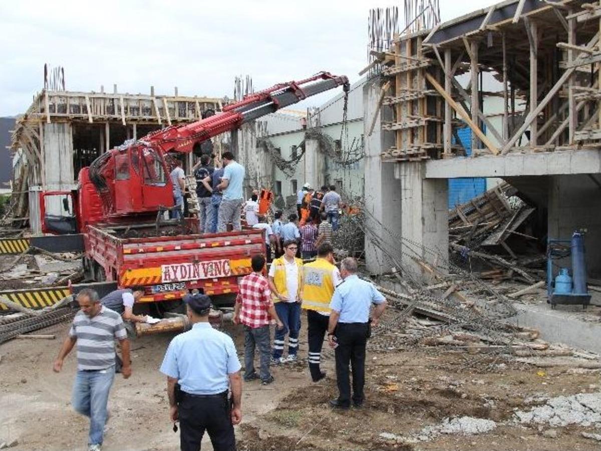 Samsun'da İnşaat &Ccedil;&ouml;kt&uuml;: 2 &Ouml;l&uuml;, 1 Yaralı