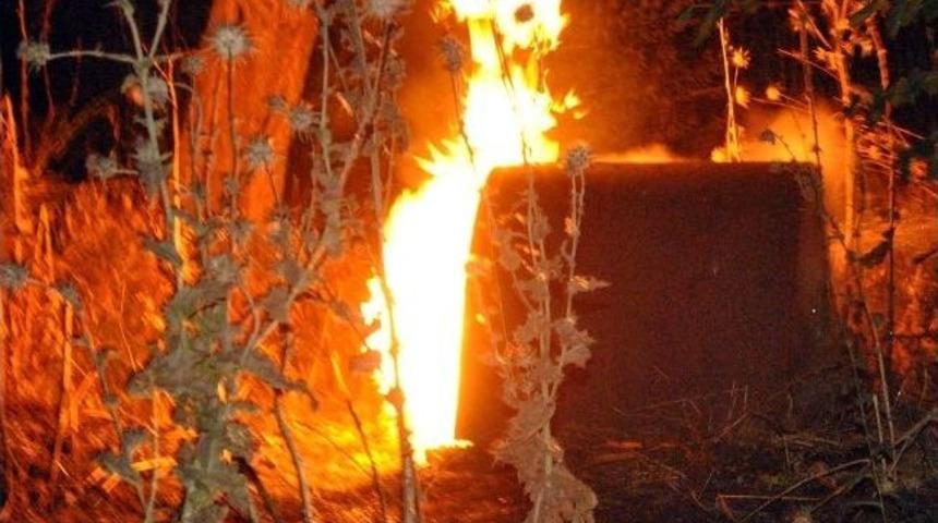 Aydın&rsquo;da Anız Yangını Korkuttu