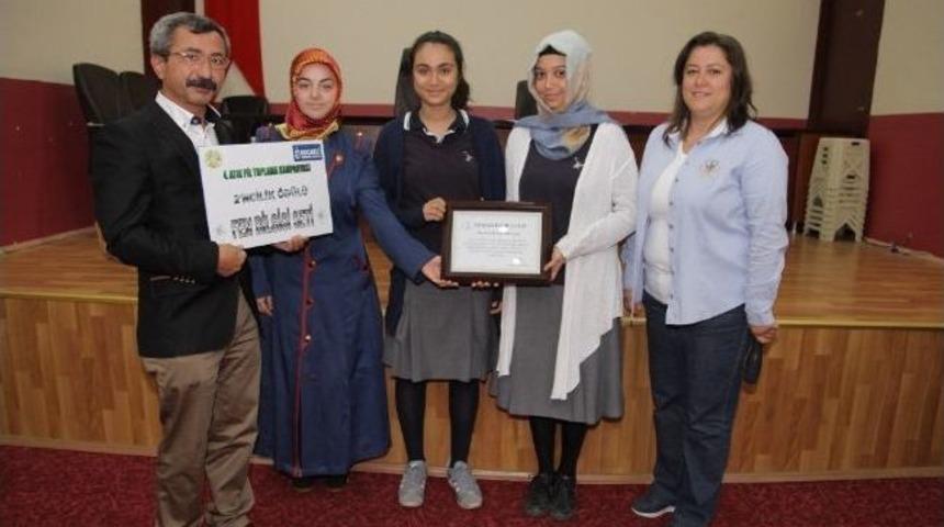 Başiskele'de Atık Pil Toplayan Okullara &Ouml;d&uuml;l Verildi