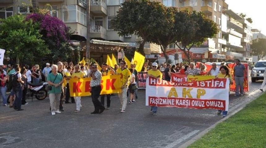 Gezi Parkı&rsquo;na Destek Y&uuml;r&uuml;y&uuml;ş&uuml;ne Esnaf Tepkisi