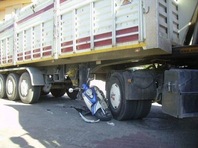 Marmaris te Trafik Kazası; 1 Yaralı 1