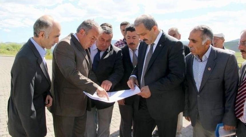 Başkan Ürgüp Tuzlugöl Toki'de İncelemelerde Bulundu