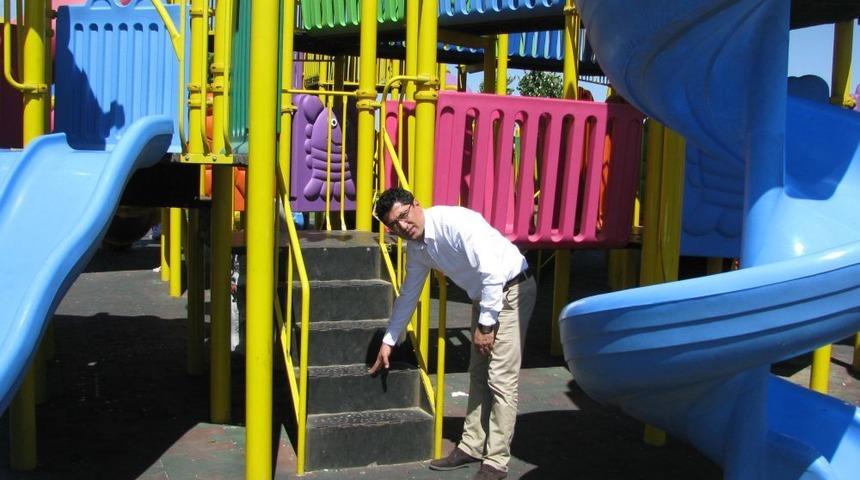 &Ccedil;ocuk Parklarında G&uuml;venliğe Dikkat