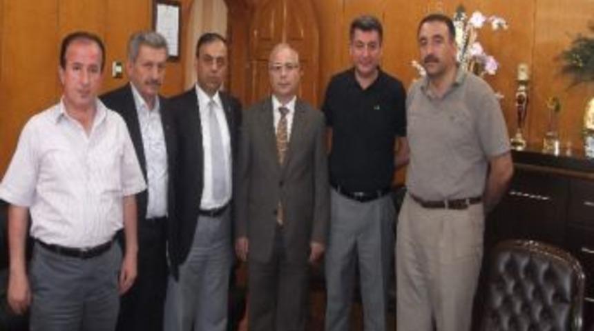 &Ouml;zbey&rsquo;e Başsavcı Muzaffer Sayın&rsquo;dan Ziyaret