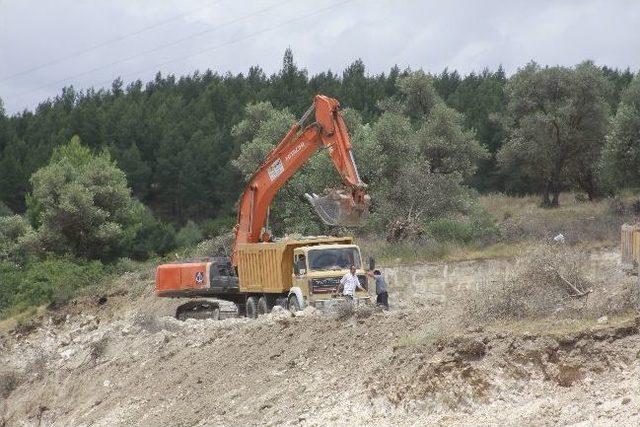 Gevenlik Sulama G&ouml;leti Yapımına Başlandı 1