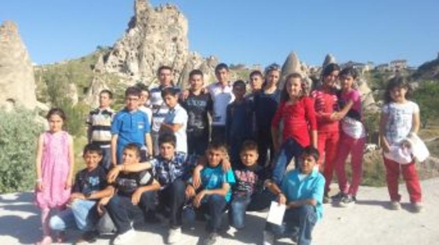 K&ouml;y Okulu &Ouml;ğrencileri Nevşehir&rsquo;i Gezdi