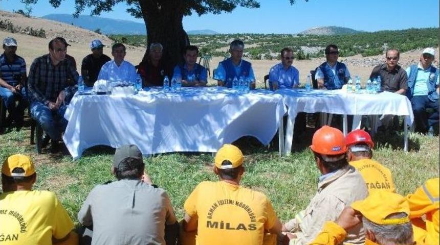 Yatağan Ormandan Sezona Tatbikatlı Hazırlık