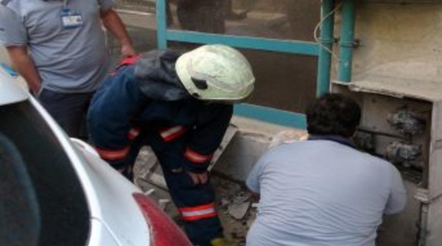 Doağalgaz Sızıntısı Mahalleliyi Sokağa D&ouml;kt&uuml;