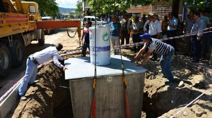 &Ccedil;anakkale&lsquo; De&rsquo;yeraltı &Ccedil;&ouml;p Konteyner Sistemi&rsquo; Kuruluyor