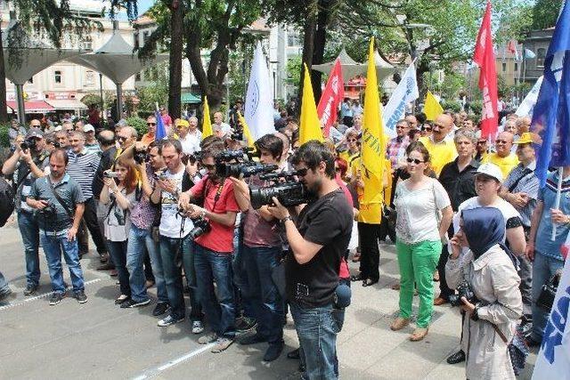 Trabzon’da Kesk Üyeleri Grevde