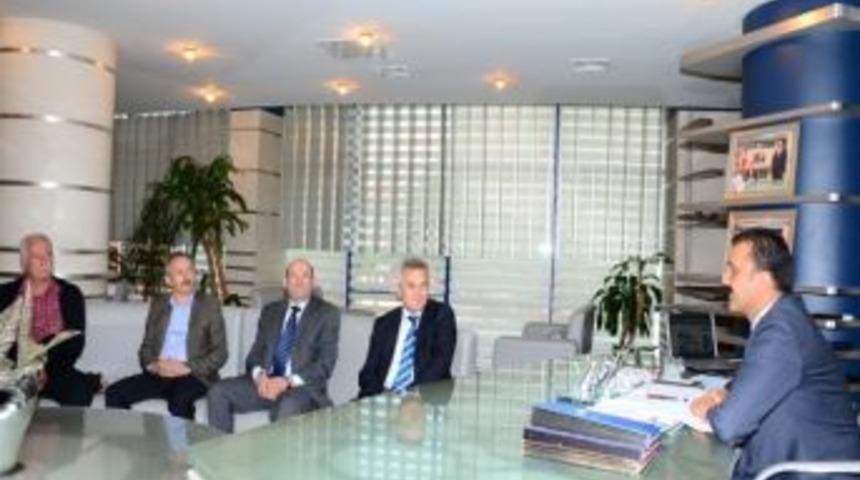 Başkan Bayram&rsquo;a Harita M&uuml;hendisleri Odası'ndan Ziyaret