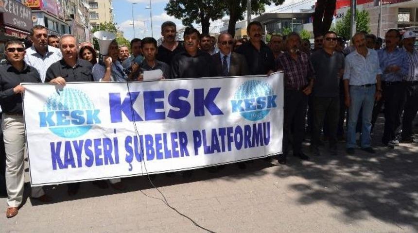 Kesk&rsquo;ten İş Bırakma Eylemi