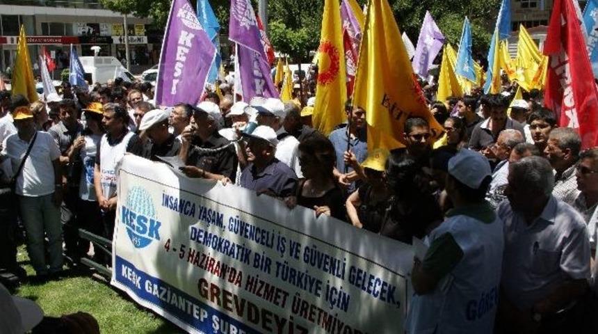 Kesk&rsquo;ten İş Bırakma Eylemi