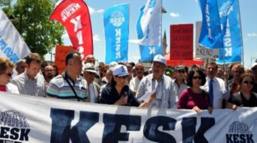 Sivas&rsquo;ta Kesk&rsquo;ten Uyarı Grevi