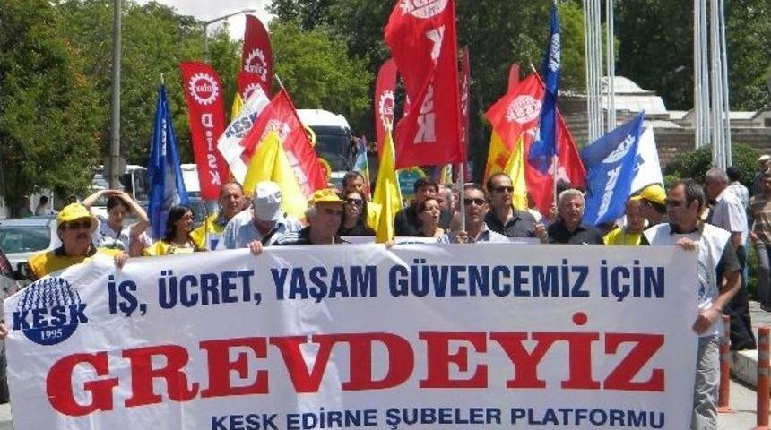 Sendikalardan Taksim Olaylarına Destek