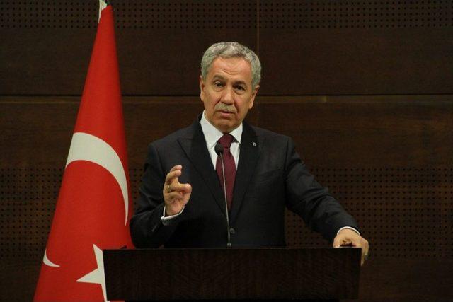 Arınç: Çevre Duyarlılığıyla Hareket Edenlerden Özür Diliyorum