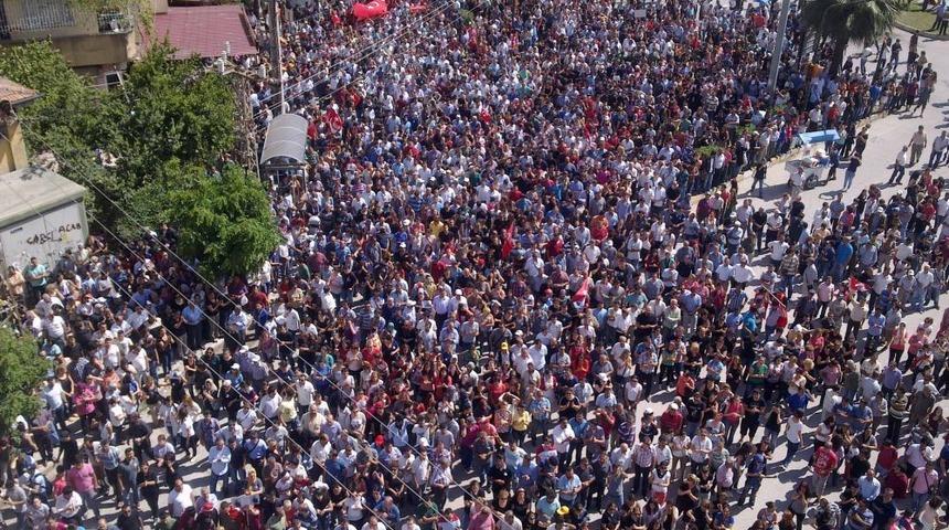 İzinsiz Eylemde 'faili Me&ccedil;hul' Şekilde Hayatını Kaybeden C&ouml;mert, Toprağa Verildi