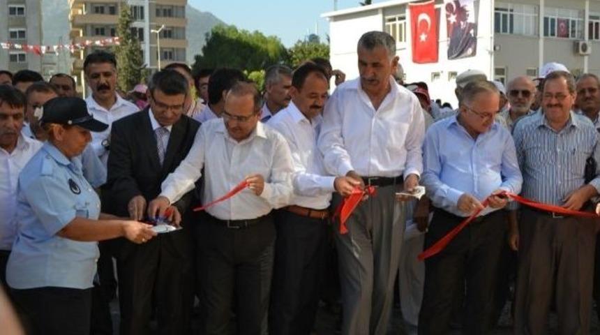 Bozyazı'da Kanalizasyon Temel Atma T&ouml;reni Yapıldı