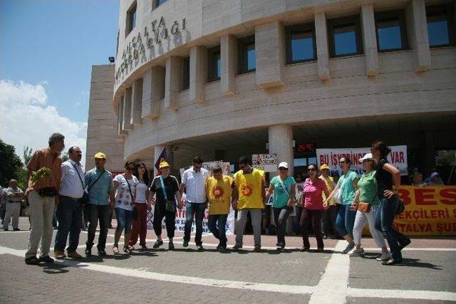 Kesk&rsquo;ten İş Bırakma Eylemi 1