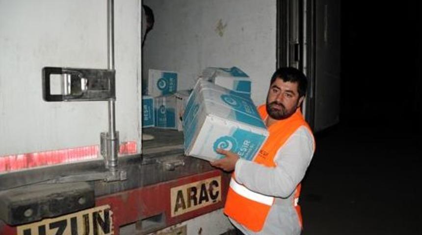 Reyhanlı'da Barınan Suriyelilere Yardım