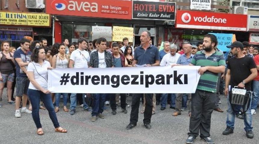 Balıkesir&rsquo;de Gezi Parkı Eylemleri S&uuml;r&uuml;yor