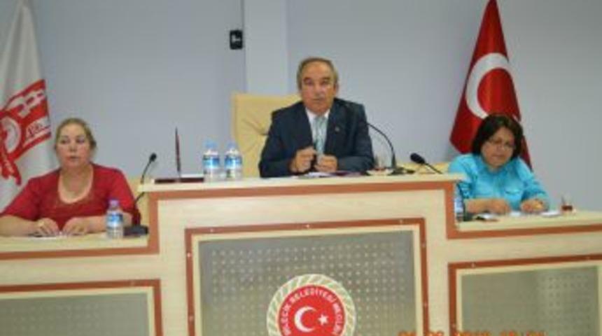 Haziran ayı belediye meclis toplantısı