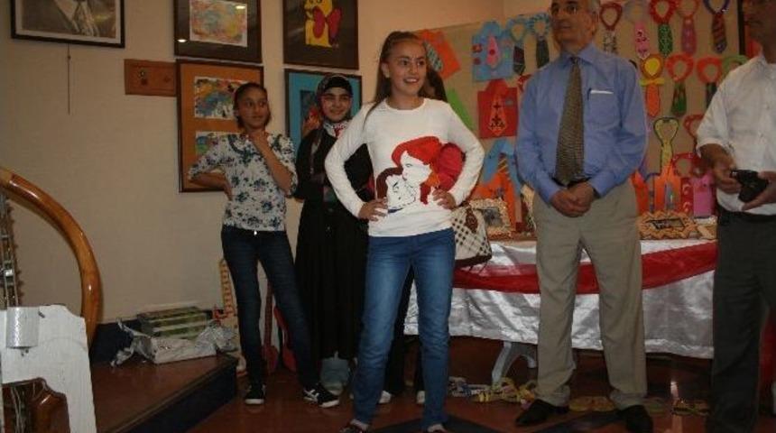 Okuldan 800 Eserli Sergi