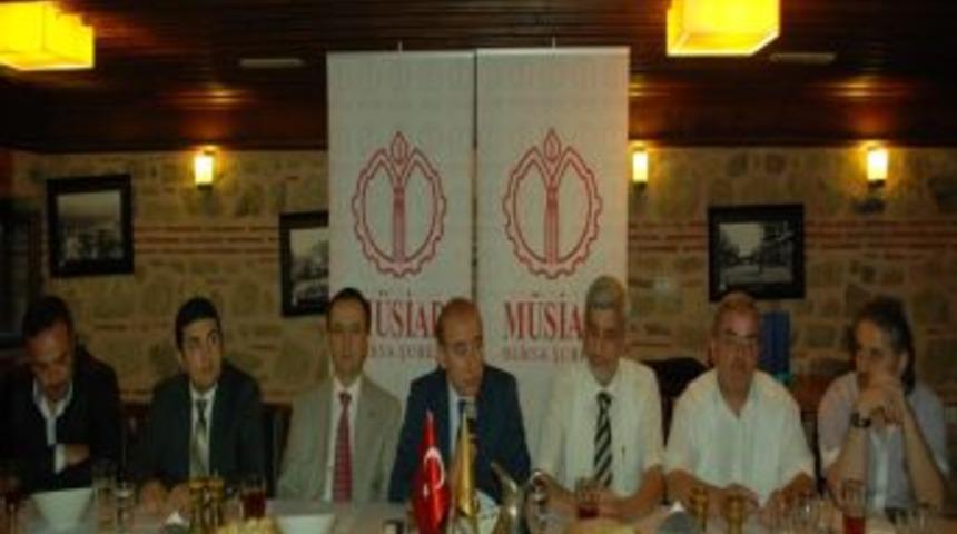 M&Uuml;SİAD Makinecileri Buluşturdu