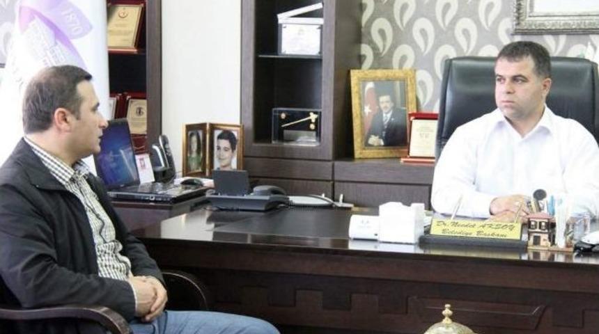 Sp&rsquo;den Başkan Aksoy&rsquo;a Ziyaret