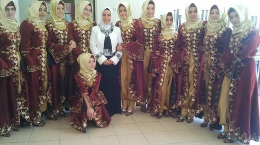 Turgutalp Kız Kur'an Kursu'nden Belge T&ouml;reni