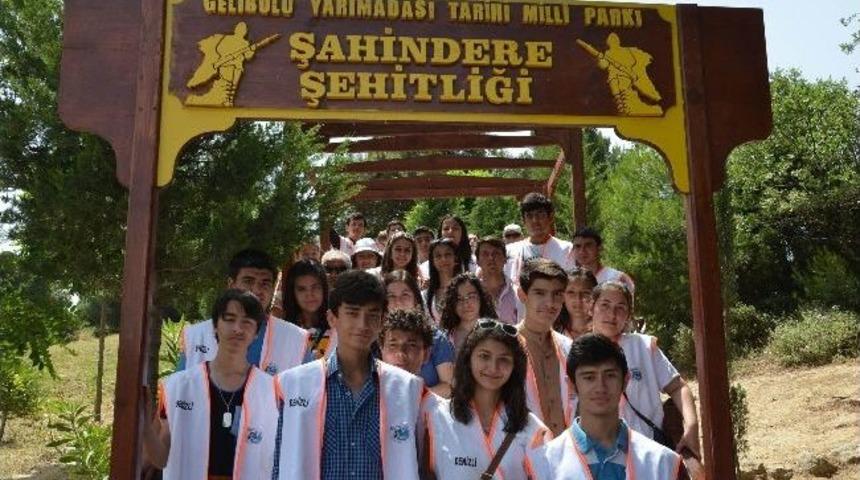 Denizlili &Ouml;ğrenciler Gelibolu&rsquo;yu Gezdi