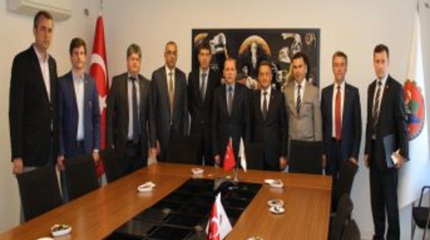 OTSO Yönetimi Özer Matlı'yı Ziyaret Etti