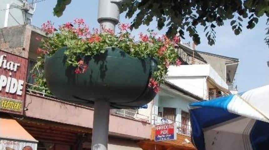 Amasra Caddelerine &Ccedil;evreci &Ouml;zel Aydınlatma