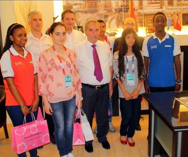 Yabancı &Ouml;ğrenciler İlkadım Belediyesi ni Ziyaret Etti 3