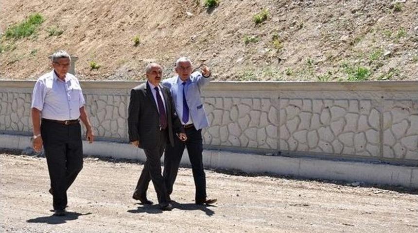 Tosya'da Sebze Pazarı İnşaatı S&uuml;r&uuml;yor