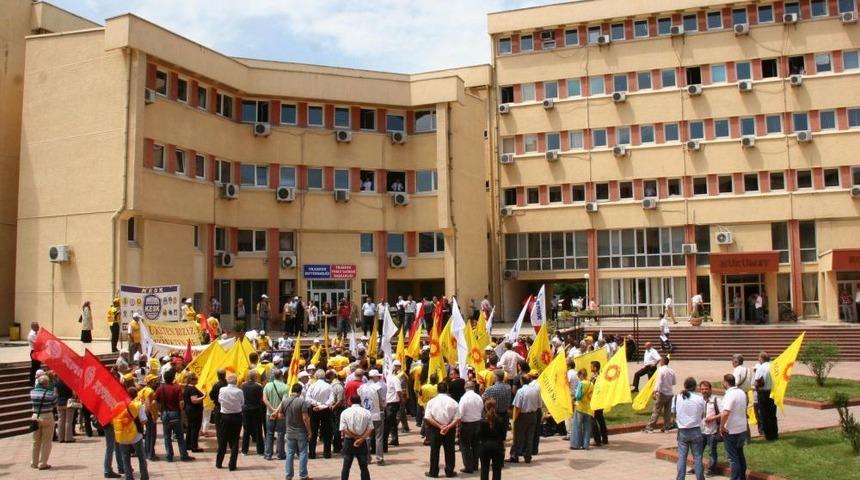 KESK'ten Iş Bırakma Eylemi