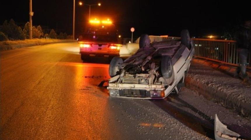 Yerk&ouml;y&rsquo;de Trafik Kazası: 1 Yaralı