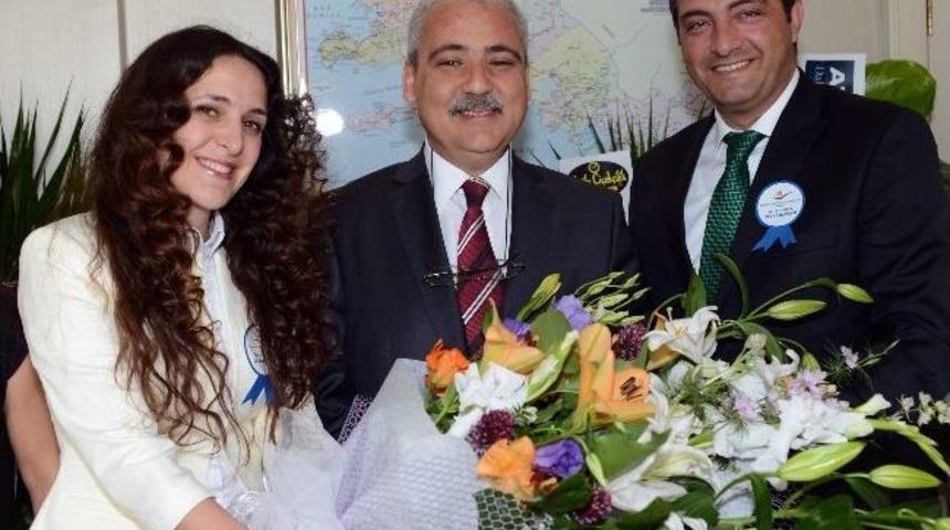 &Ccedil;evre M&uuml;d&uuml;rl&uuml;ğ&uuml;nden Vali G&uuml;ven&ccedil;er&rsquo;e Ziyaret