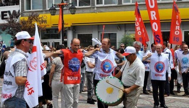 Edirne’detaksim Eylemcilerine Davul Zurnalı Destek