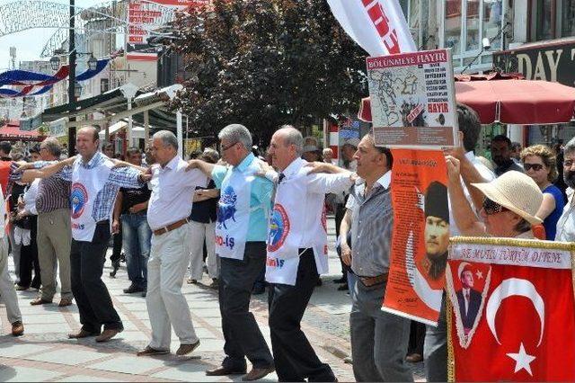 Edirne’detaksim Eylemcilerine Davul Zurnalı Destek