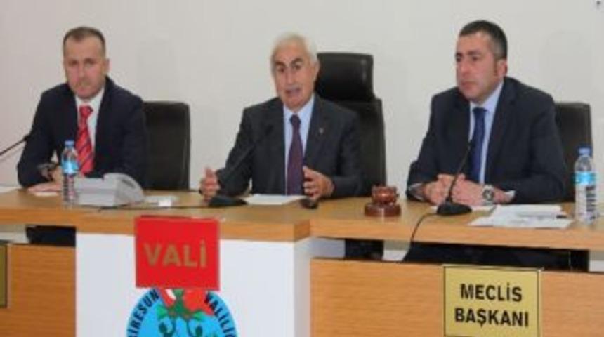 Vali Şahin Yerel Yatırımları Anlattı