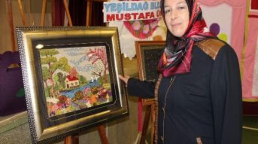 Beyşehir&rsquo;de El İşi Manzara Resmi