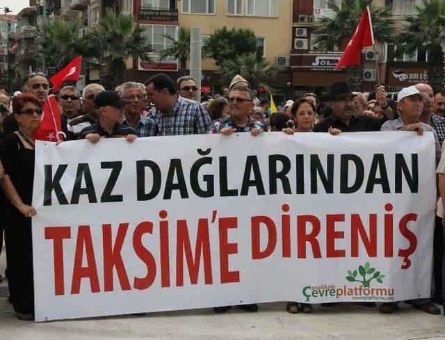 &Ccedil;anakkale&rsquo;de Sendikalar Grevde 1