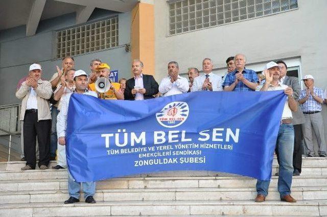 Tüm-bel-sen, İş Bırakma Eylemi