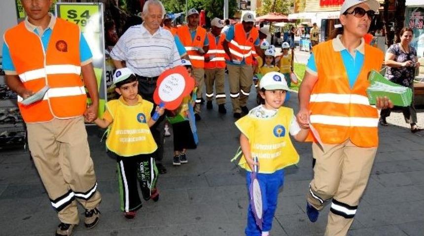 Antalyalı &Ccedil;ocuklardan &lsquo;doğayı Koruyalım&rsquo; Mesajı